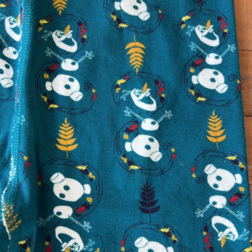 Hanna andersson Disney Frozen Olaf Pajama Set nwt - Picture 6 of 7